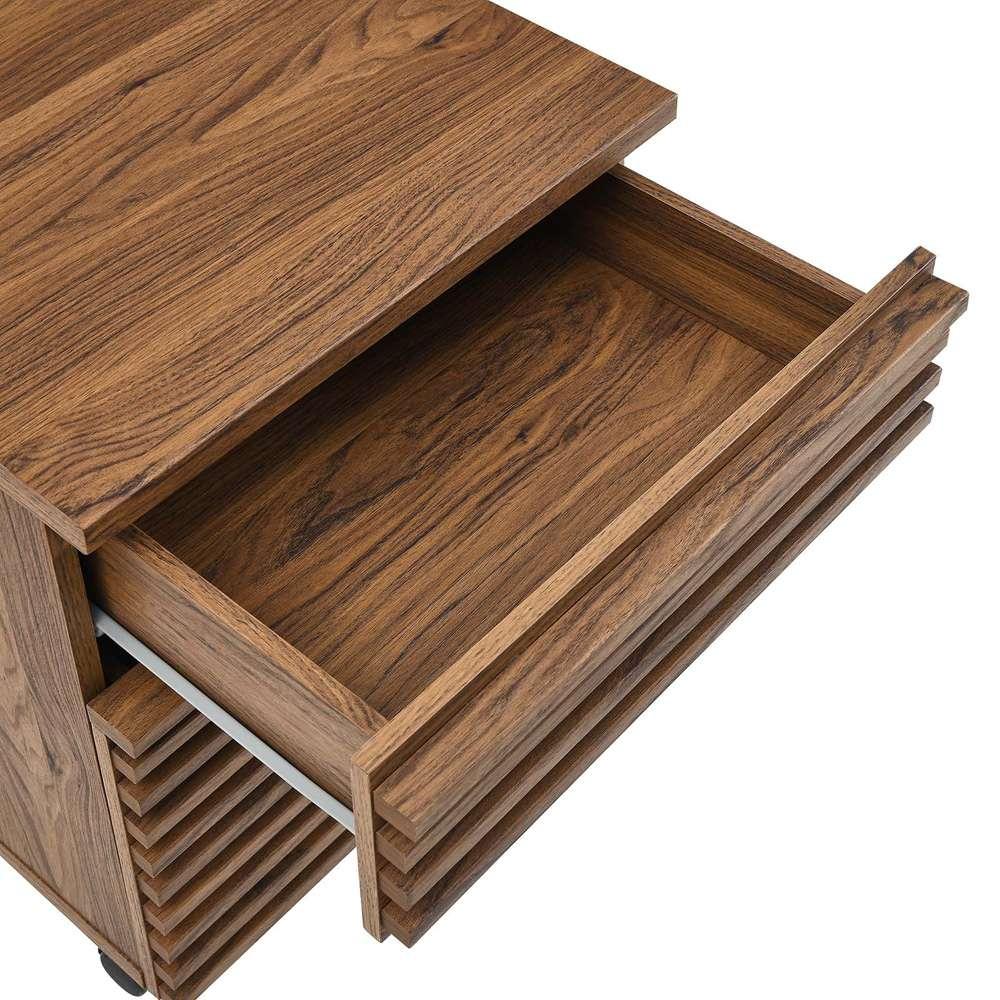 Modway - Render Wood File Cabinet - EEI-5704-WAL veiw 4