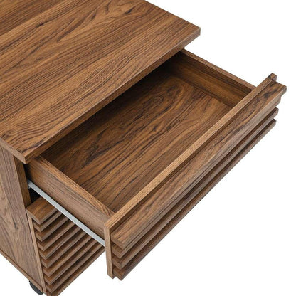 Modway - Render Wood File Cabinet - EEI-5704-WAL veiw 4
