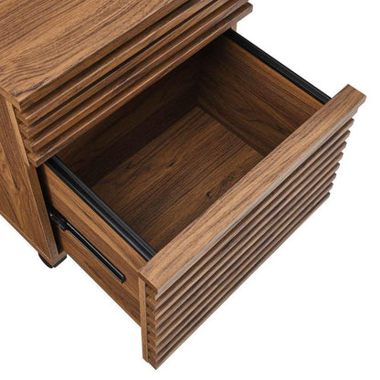 Modway - Render Wood File Cabinet - EEI-5704-WAL veiw 5
