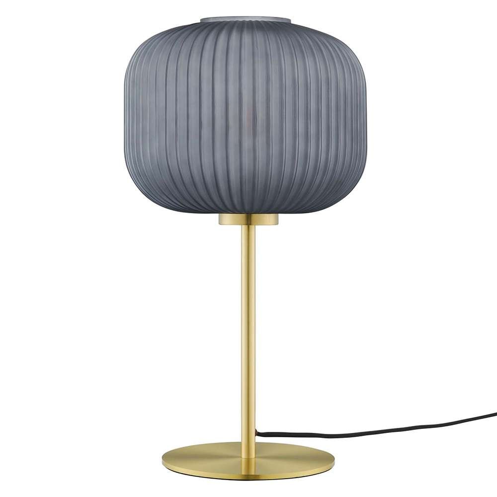 Modway - Reprise Glass Sphere Glass and Metal Table Lamp - EEI-5622-BLK-SBR veiw 1