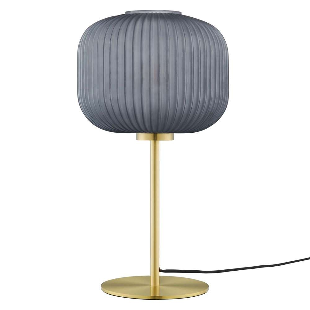 Modway - Reprise Glass Sphere Glass and Metal Table Lamp - EEI-5622-BLK-SBR veiw 2