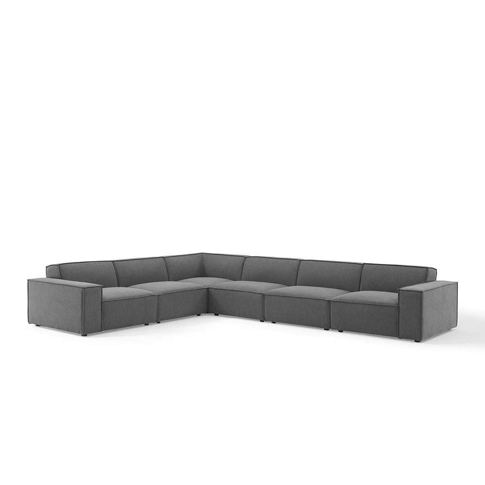 Modway - Restore 6-Piece Sectional Sofa - EEI-4119-CHA veiw 1