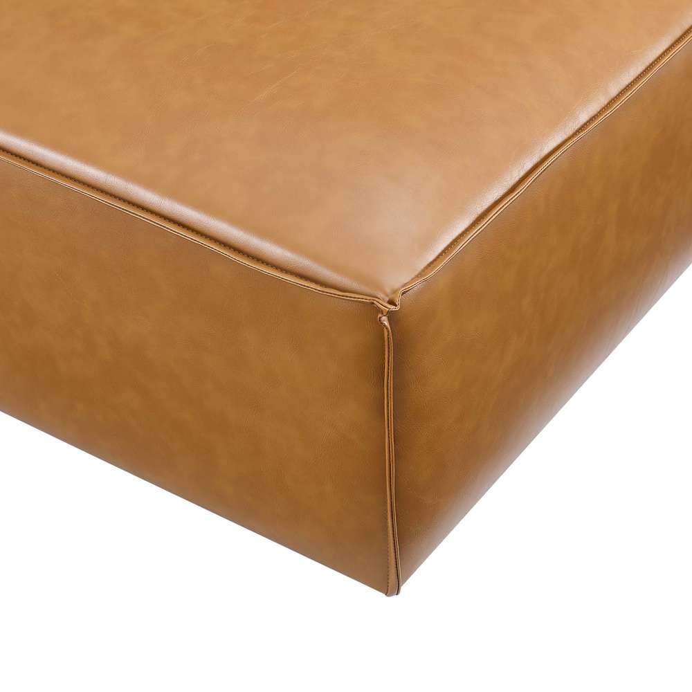 Modway - Restore Vegan Leather Ottoman - EEI-4496-TAN veiw 5