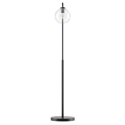 Modway - Silo Glass Globe Glass and Metal Floor Lamp - EEI-5616-BLK veiw 4