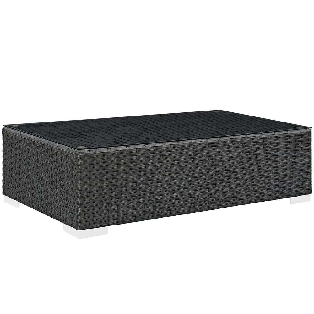 Modway - Sojourn Outdoor Patio Coffee Table - EEI-1852-CHC veiw 1