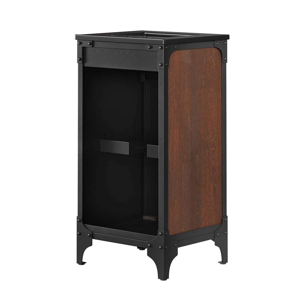 Modway - Steamforge 18in Bathroom Vanity - EEI-6412-BLK-BLK veiw 4