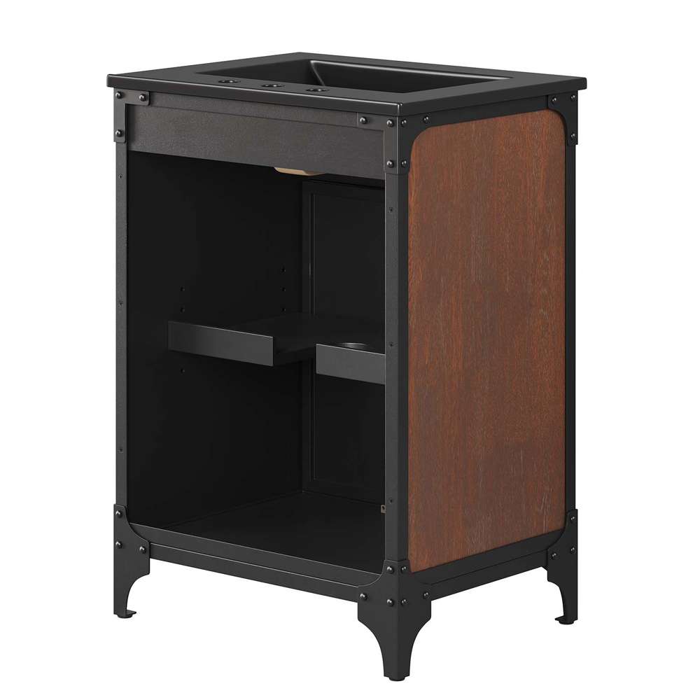 Modway - Steamforge 24in Bathroom Vanity - EEI-6414-BLK-BLK veiw 4