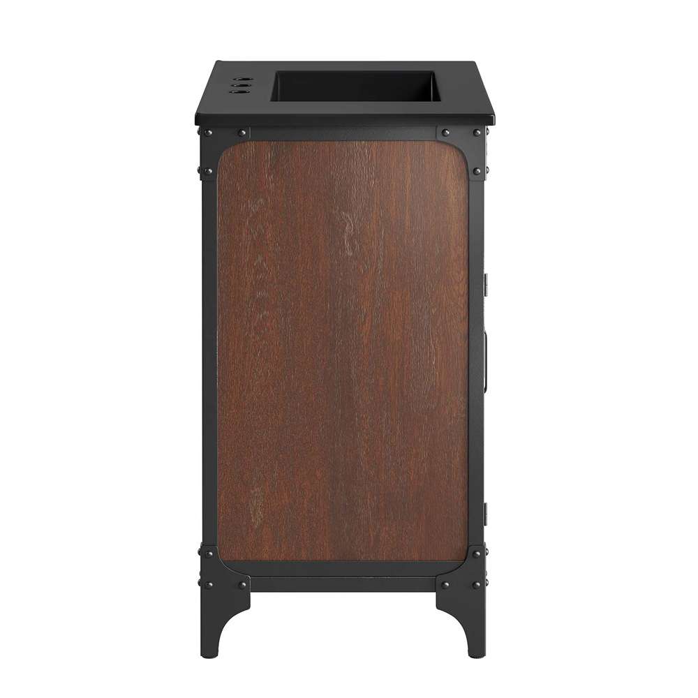 Modway - Steamforge 30in Bathroom Vanity - EEI-6416-BLK-BLK veiw 3
