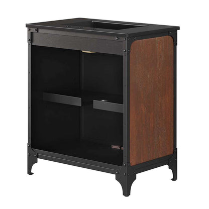 Modway - Steamforge 30in Bathroom Vanity - EEI-6416-BLK-BLK veiw 4