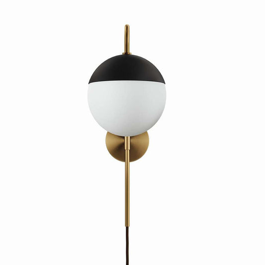 Modway - Stellar 1-Light Wall Sconce - EEI-5654-OPA-SBR veiw 1