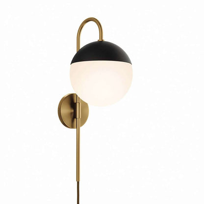 Modway - Stellar 1-Light Wall Sconce - EEI-5654-OPA-SBR veiw 5