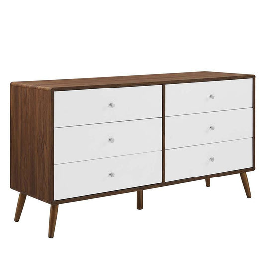 Modway - Transmit 60in Dresser - MOD-7022-WAL-WHI veiw 1