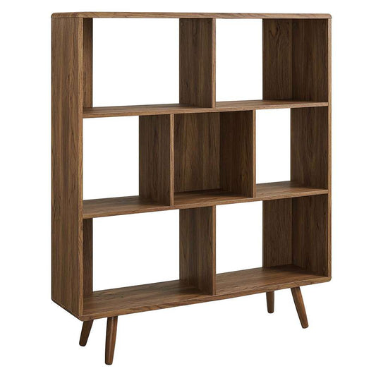 Modway - Transmit 7 Shelf Wood Grain Bookcase - EEI-2529-WAL veiw 1