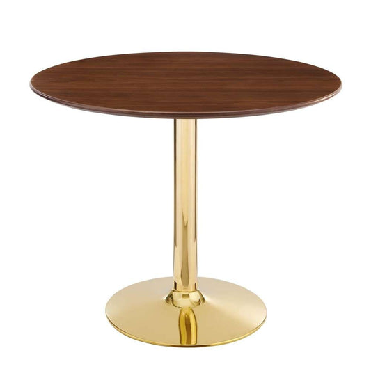 Modway - Verne 35in Dining Table - EEI-4550-GLD-WAL veiw 2