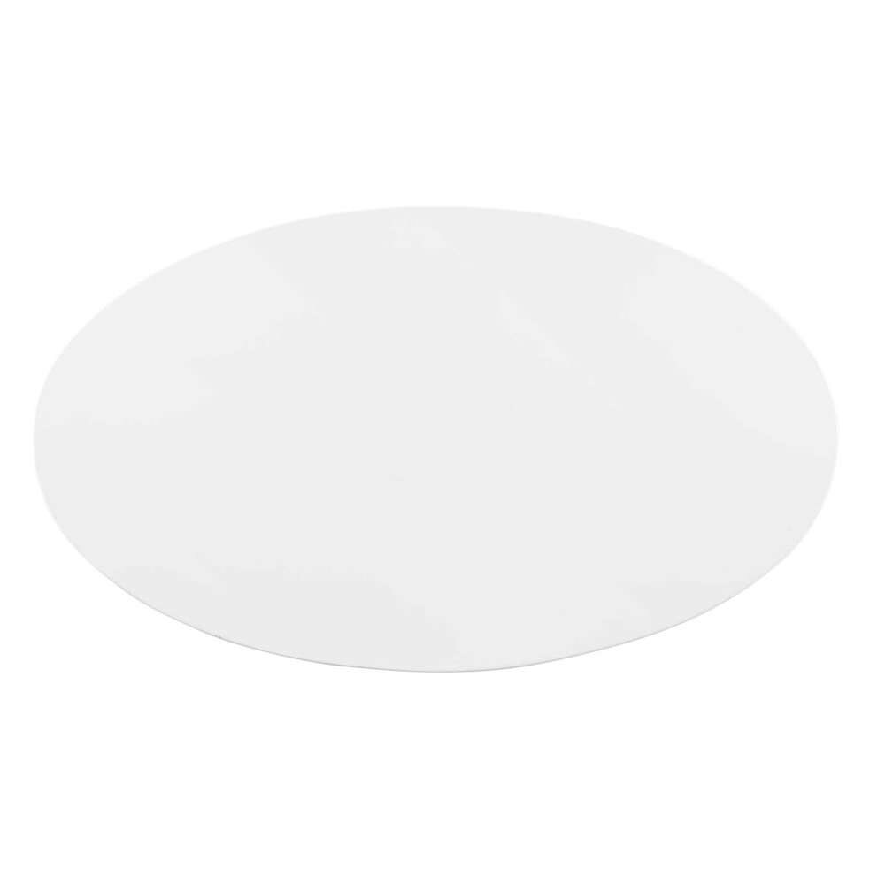 Modway - Verne 48in Oval Dining Table - EEI-4750-GLD-WHI veiw 3