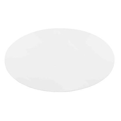 Modway - Verne 48in Oval Dining Table - EEI-4750-GLD-WHI veiw 3
