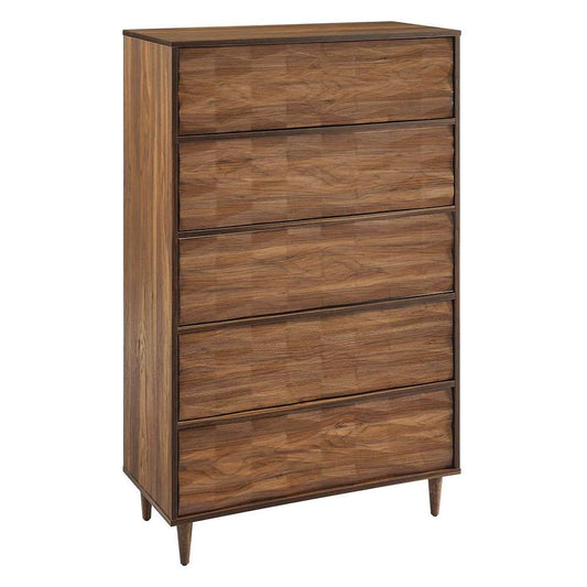 Modway - Vespera 5-Drawer Chest - MOD-7082-WAL veiw 1