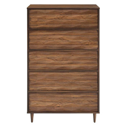 Modway - Vespera 5-Drawer Chest - MOD-7082-WAL veiw 4