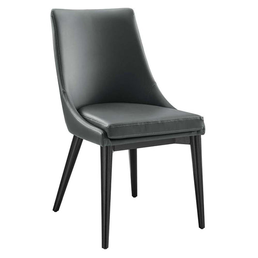 Modway - Viscount Vegan Leather Dining Chair - EEI-2226-GRY veiw 1