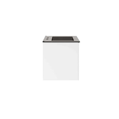 Modway - Vitality 24in Bathroom Vanity - EEI-5782-WHI-BLK veiw 3
