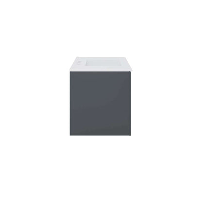Modway - Vitality 36in Bathroom Vanity - EEI-5783-GRY-WHI veiw 3