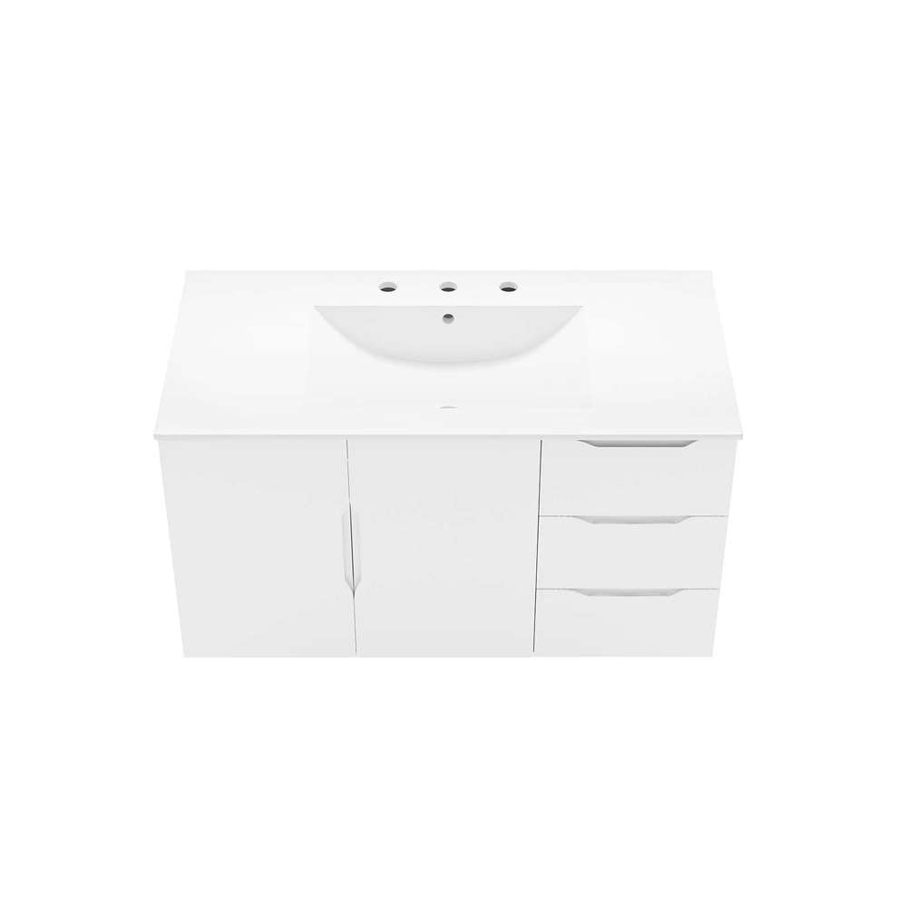 Modway - Vitality 36in Bathroom Vanity - EEI-5783-WHI-WHI veiw 6