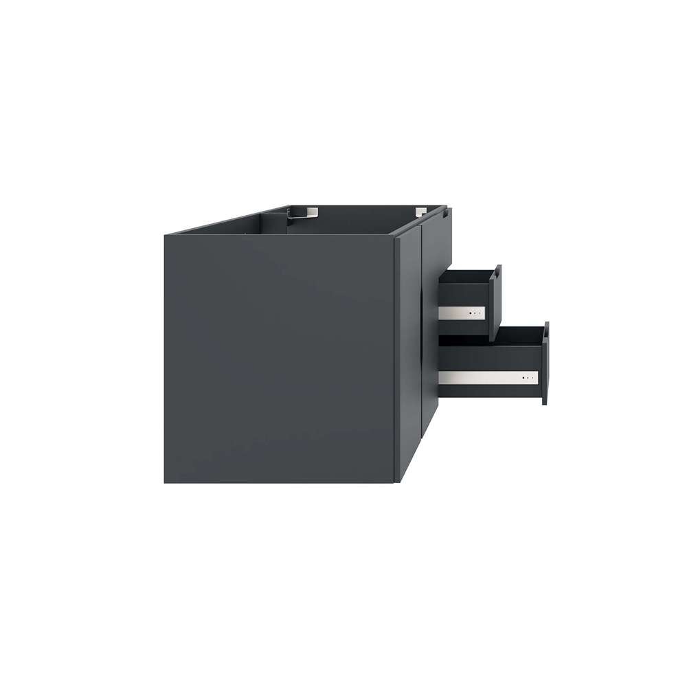 Modway - Vitality 48in Double or Single Sink Compatible (Not Included) Bathroom Vanity Cabinet - EEI-4895-GRY veiw 4