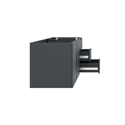 Modway - Vitality 48in Double or Single Sink Compatible (Not Included) Bathroom Vanity Cabinet - EEI-4895-GRY veiw 4