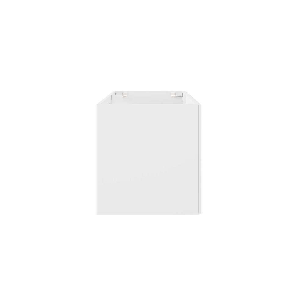 Modway - Vitality 48in Double or Single Sink Compatible (Not Included) Bathroom Vanity Cabinet - EEI-4895-WHI veiw 3