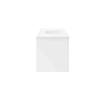 Modway - Vitality 48in Single Sink Bathroom Vanity - EEI-5784-WHI-WHI veiw 3