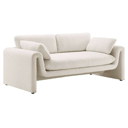 Modway - Waverly Boucle Fabric Sofa - EEI-6381-IVO veiw 1