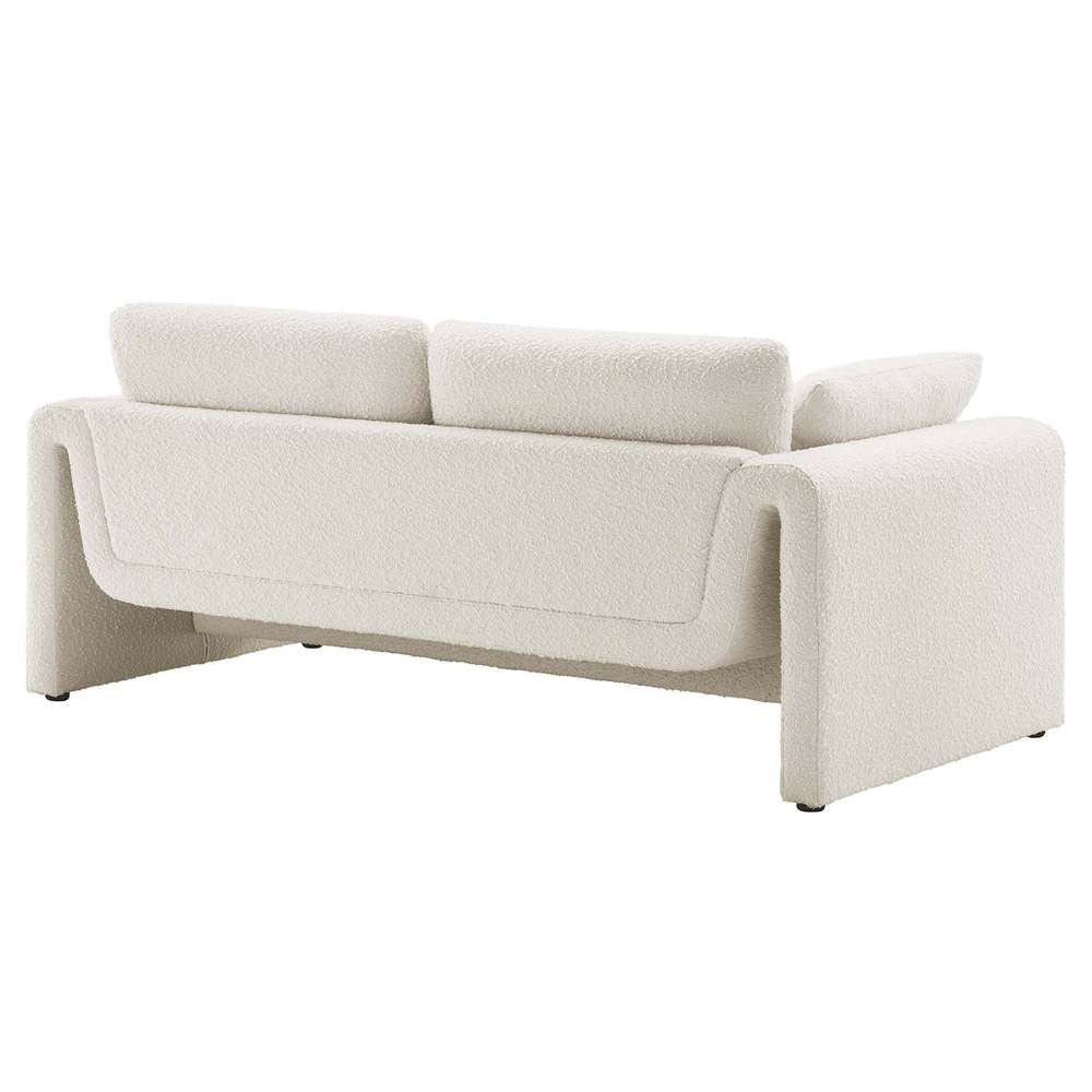 Modway - Waverly Boucle Fabric Sofa - EEI-6381-IVO veiw 4