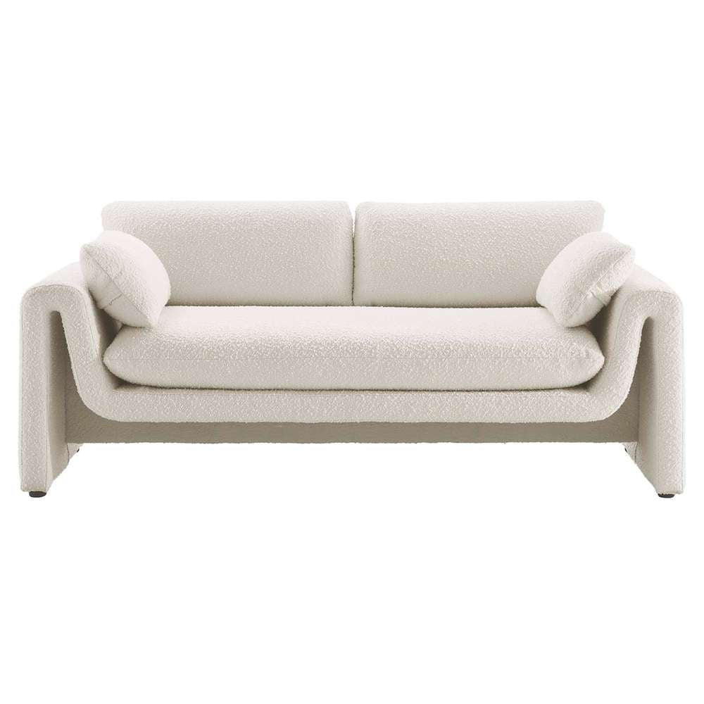 Modway - Waverly Boucle Fabric Sofa - EEI-6381-IVO veiw 5