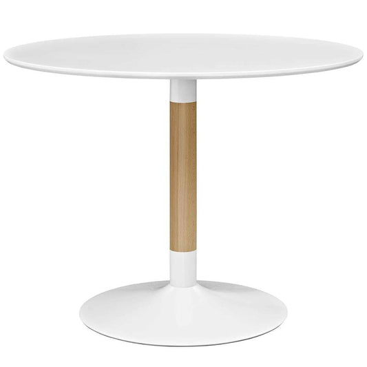 Modway - Whirl Round Dining Table - EEI-2666-WHI-SET veiw 1