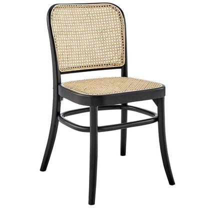 Modway - Winona Wood Dining Side Chair - EEI-4646-BLK veiw 1