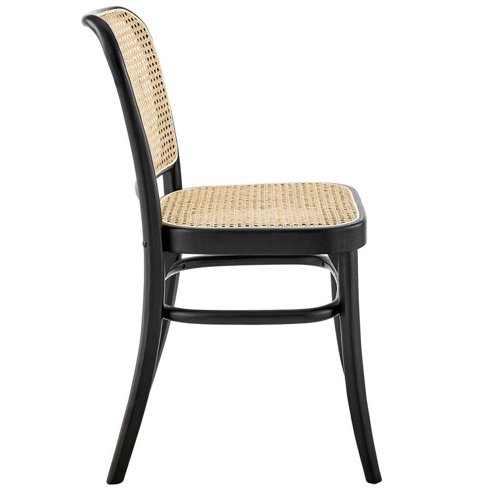 Modway - Winona Wood Dining Side Chair - EEI-4646-BLK veiw 4