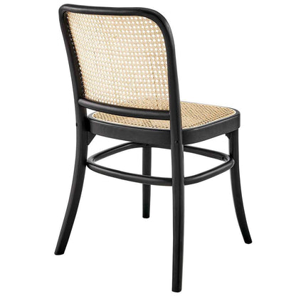 Modway - Winona Wood Dining Side Chair (Set of 2) - EEI-6078-BLK veiw 6
