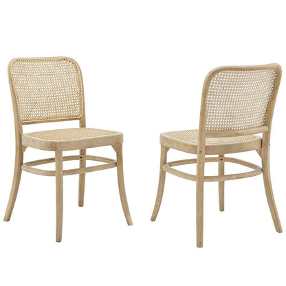 Modway - Winona Wood Dining Side Chair (Set of 2) - EEI-6078-GRY veiw 1