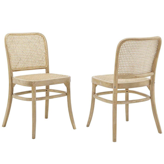 Modway - Winona Wood Dining Side Chair (Set of 2) - EEI-6078-GRY veiw 1