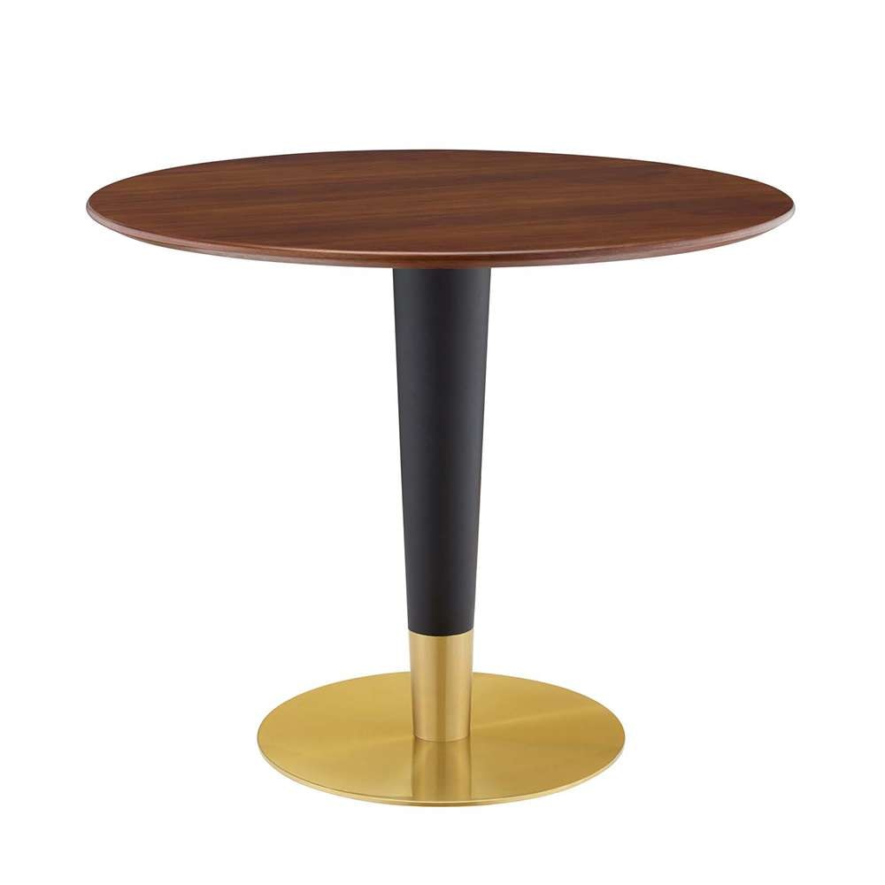 Modway - Zinque 36in Dining Table - EEI-5123-GLD-WAL veiw 1