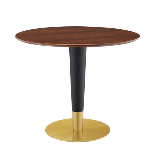 Modway - Zinque 36in Dining Table - EEI-5123-GLD-WAL veiw 1