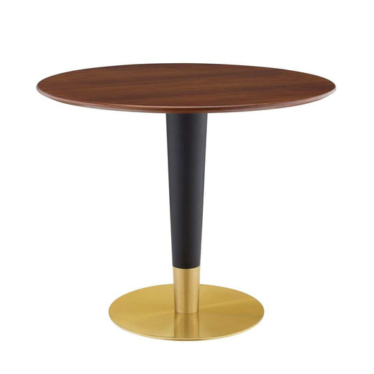 Modway - Zinque 36in Dining Table - EEI-5123-GLD-WAL veiw 2