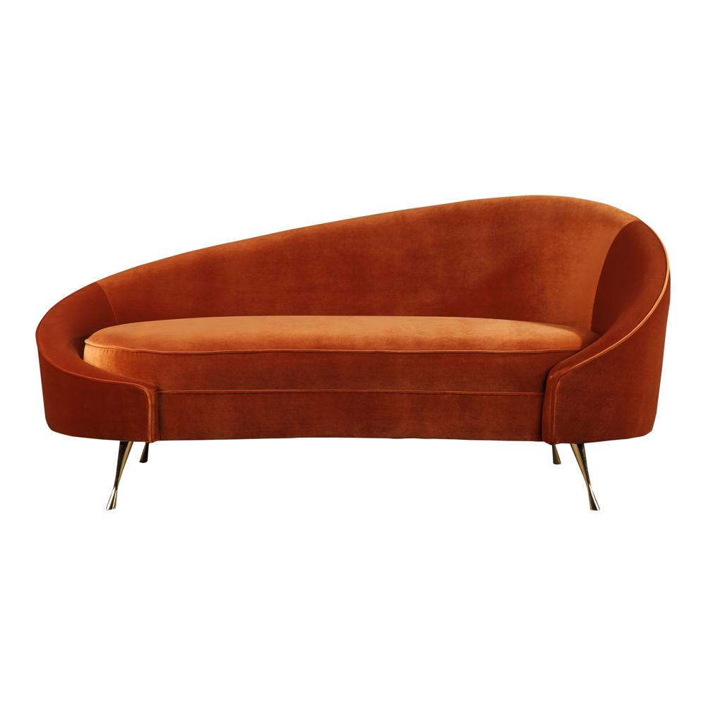 Moes Home - Abigail Chaise Umber - ME-1053-12 veiw 1