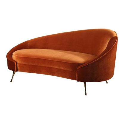 Moes Home - Abigail Chaise Umber - ME-1053-12 veiw 3