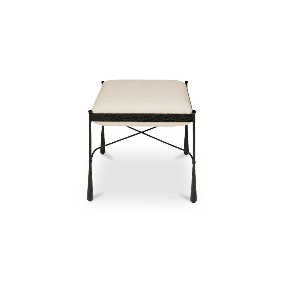 Moes Home - Agne Stool Cream - BZ-1161-05 view 1