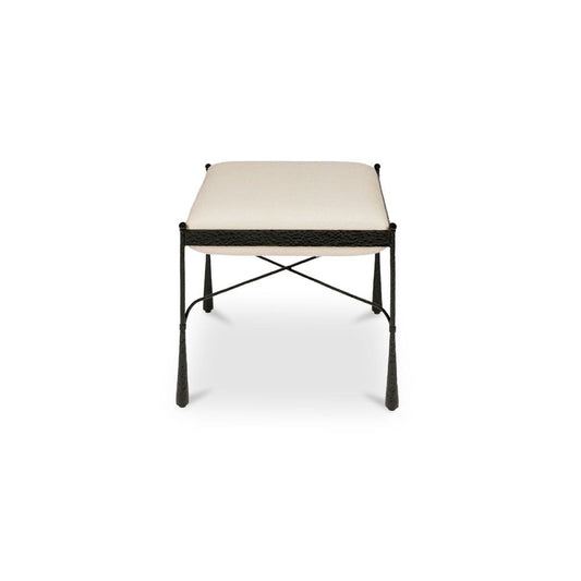 Moes Home - Agne Stool Cream - BZ-1161-05 view 2