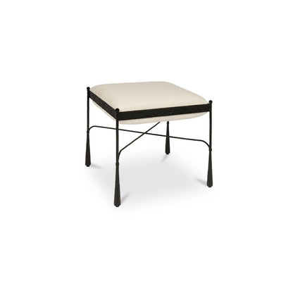 Moes Home - Agne Stool Cream - BZ-1161-05 view 3