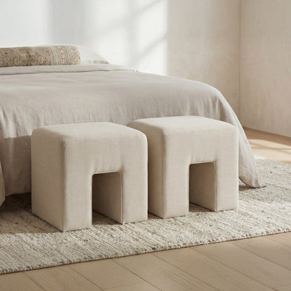 Moes Home - Aidy Stool Oat - FO-1052-05 view 8