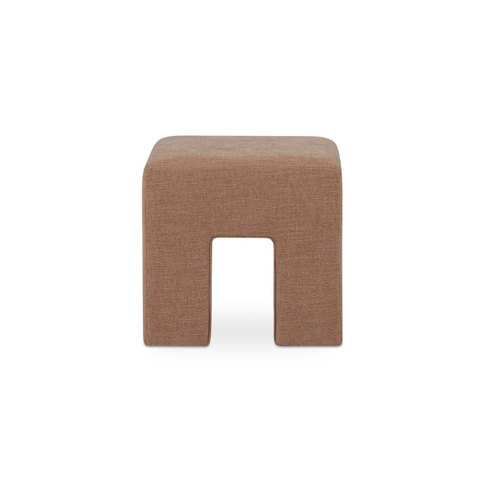 Moes Home - Aidy Stool Washed Pink - FO-1052-33 view 1
