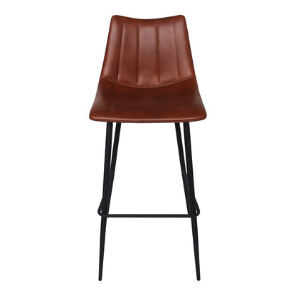 Moes Home - Alibi Barstool in Brown (Set of 2) - UU-1003-03 veiw 1